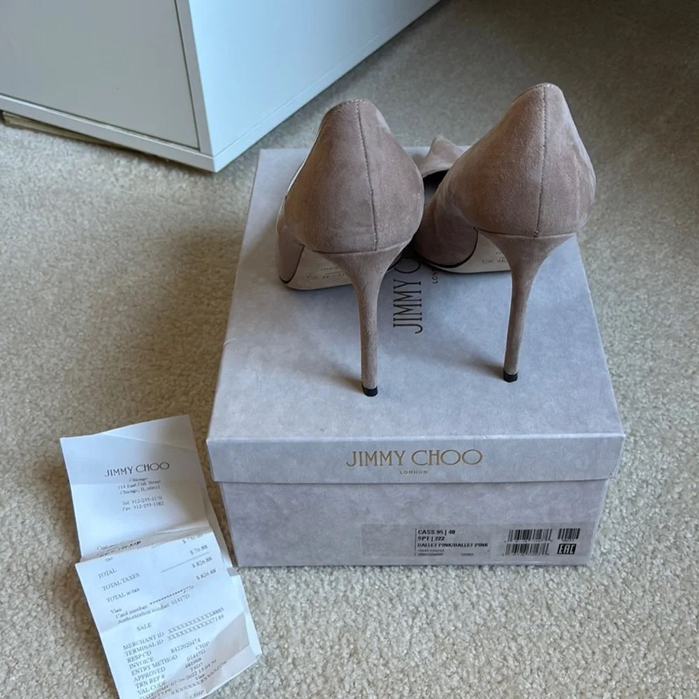 Jimmy Choo Beige Women's Heels - Picture 4 of 5